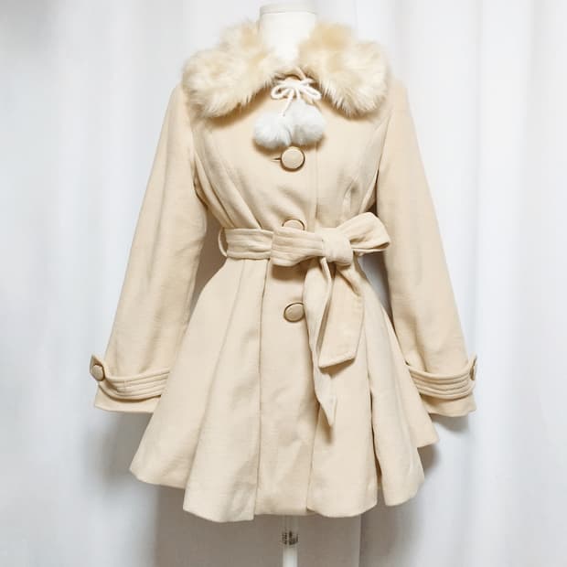 빈티지 코트 달천 대장 히메 로맨틱갸루 캐캐체 핀터깔 로리타 페어리 고딕