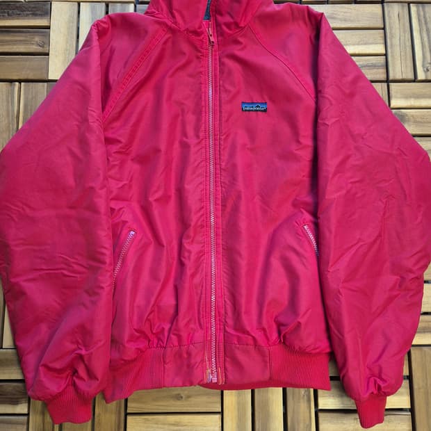 80s patagonia 파타고니아 쉘드 신칠라 봄버 자켓