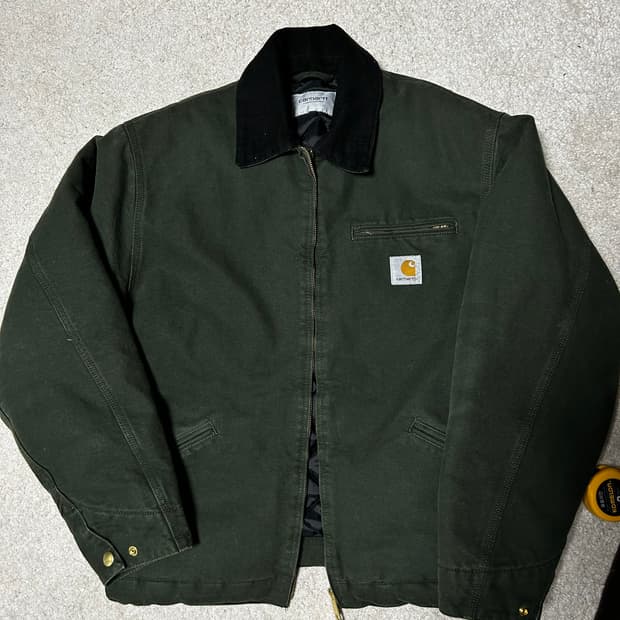 칼하트 디트로이트wip og스몰s 올리브 판매