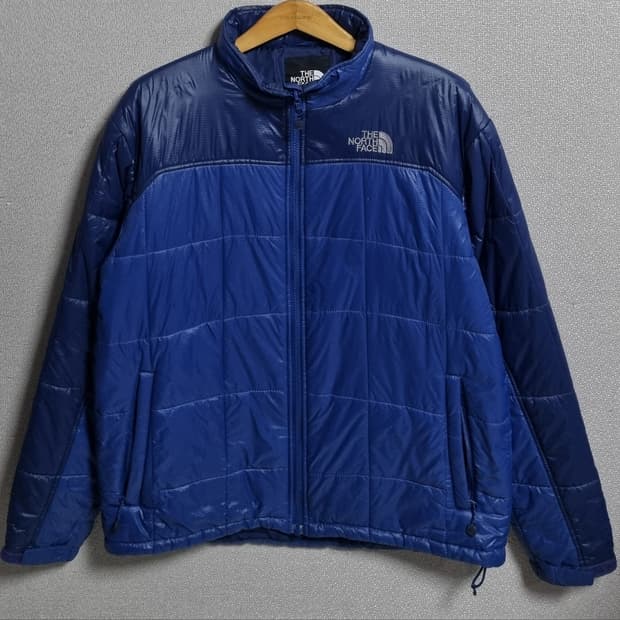 L (100) 노스페이스 블루 경량패딩