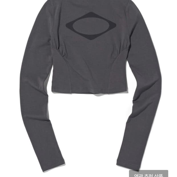 미스치프 FITTED MOCK NECK LONG SLEEVE TOP_CH