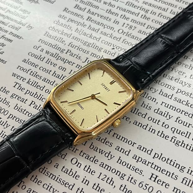 Seiko Quartz Spirit Tank