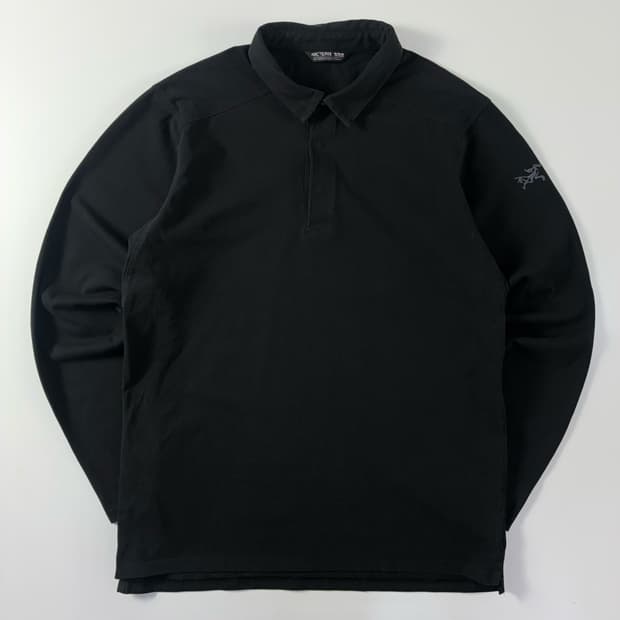 Arc'teryx  아크테릭스 캡티브 LS 블랙 티셔츠 