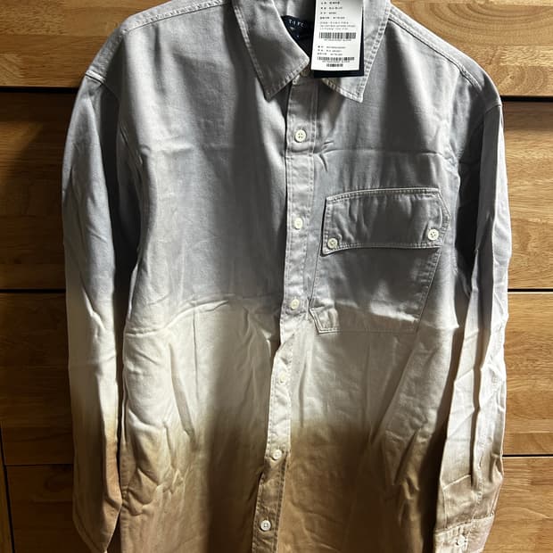 새상품)티아이포맨 그라데이션 셔츠