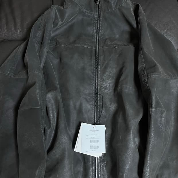 우영미 소프트 터치 하이넥 자켓 50