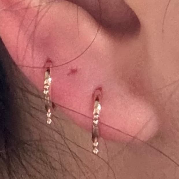 14k 원터치 귀걸이(새상품)