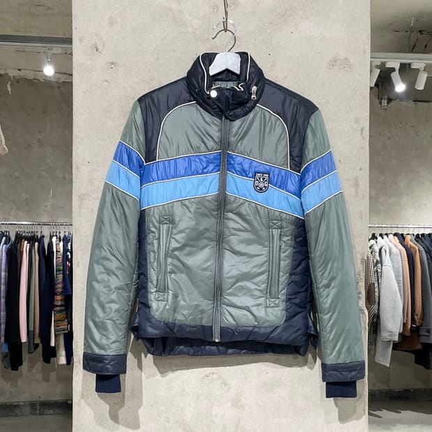 돌체 앤 가바나 00s 엠블럼 패치 푸퍼 자켓