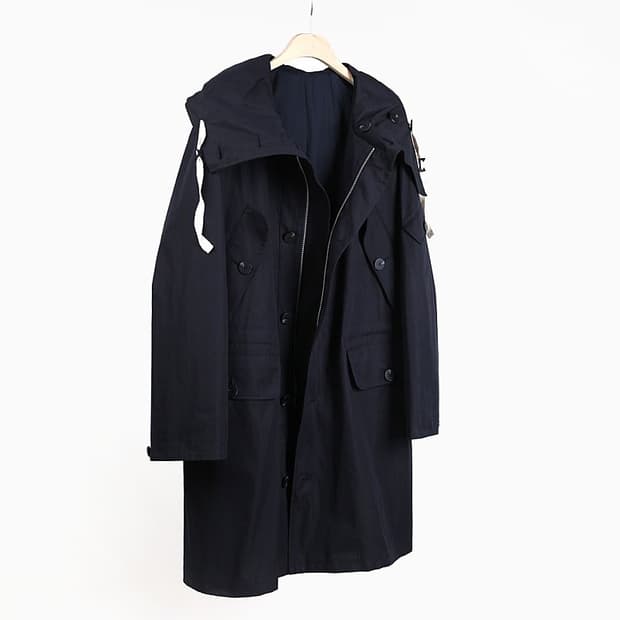 이얼즈어고 / 5pc 나일론 코튼 후디드 파카 / 1