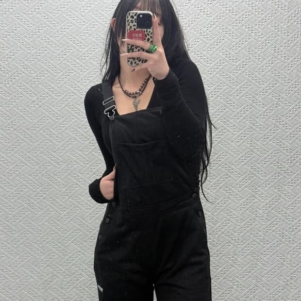 아디다스 모던 시크 캐주얼 덩가리 져지 멜빵바지 S C08480