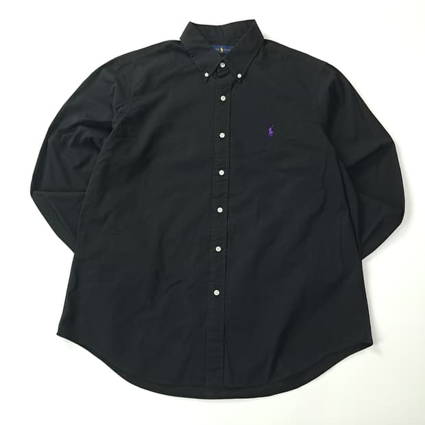 CK634 XL 폴로 00s 퍼플포니 블랙 버튼다운 셔츠 남방