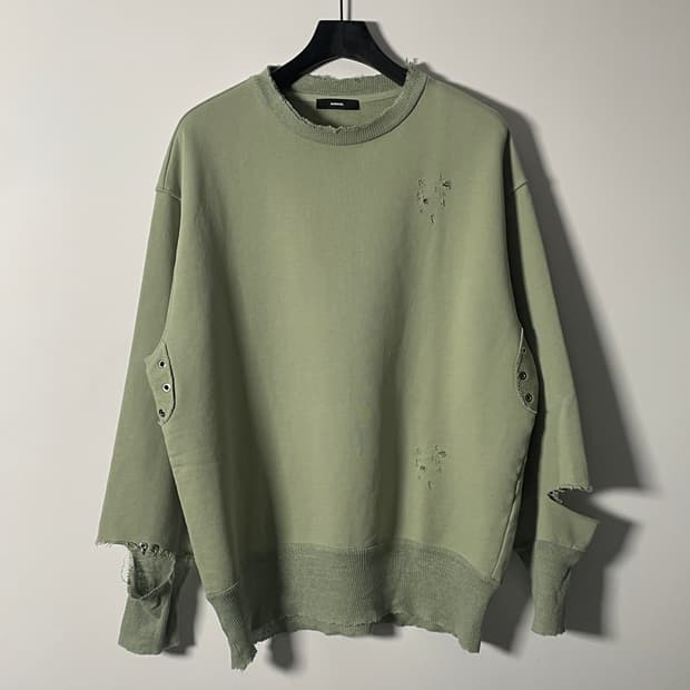 디젤 디스트로이드 라운드 맨투맨 (on.717)  