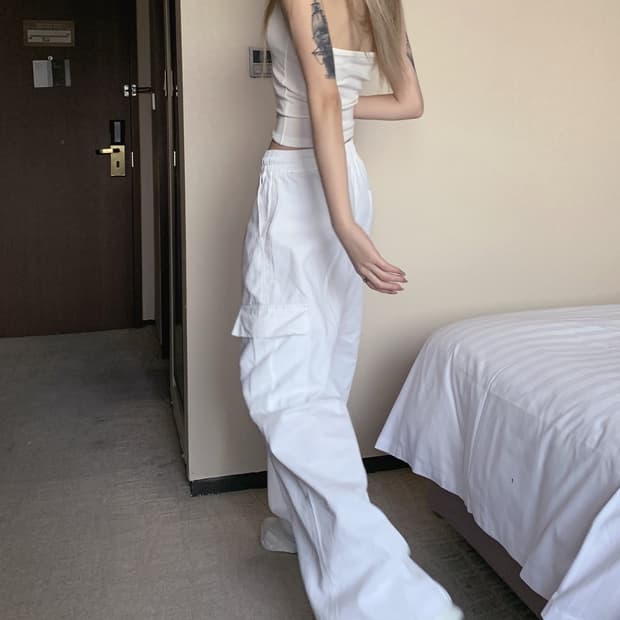 스젠 suzen uncheek wide cargo pants 카고팬츠