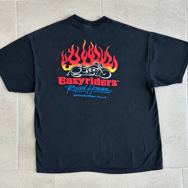 00s 빈티지 이지라이더스 티셔츠 XL Easyriders 할리데이비슨