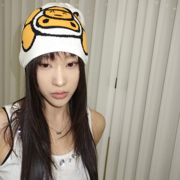 •베이프X카우스 베이비마일로 비니