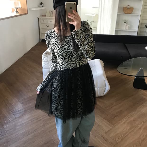 vintage pattern one-piece