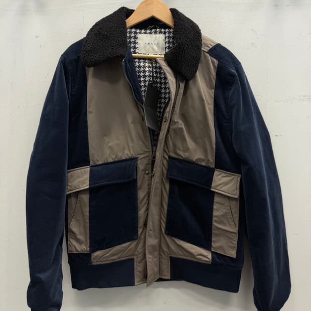 키누스 셔링 블루종점퍼 M 새상품