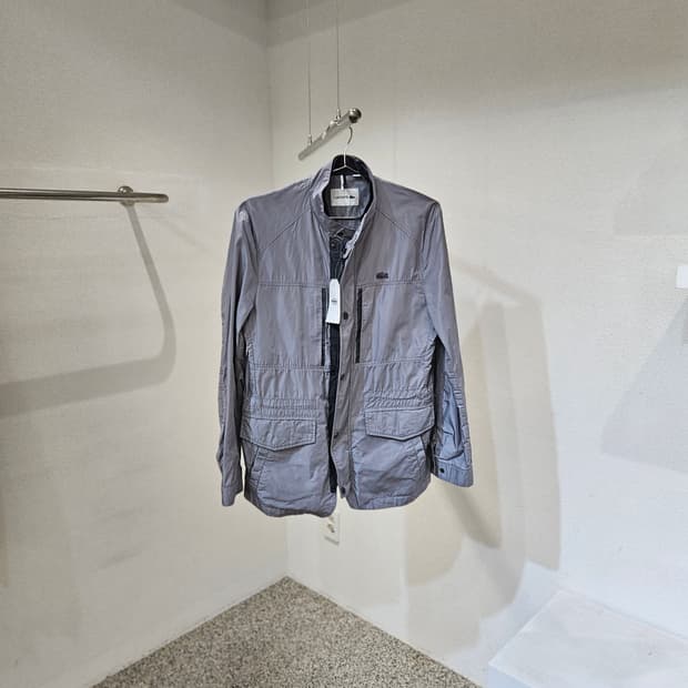 라코스테 울트라슬림핏 사파리 자켓