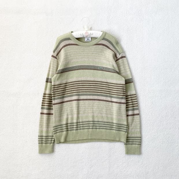 라코스테 두쫀쿠 루즈핏 니트