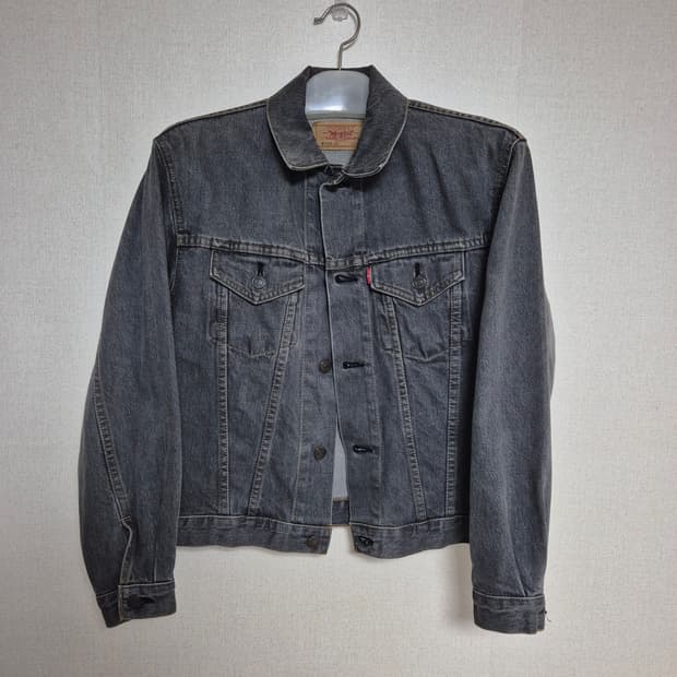 90's Levis 리바이스 흑청 데님자켓 Made In Japan