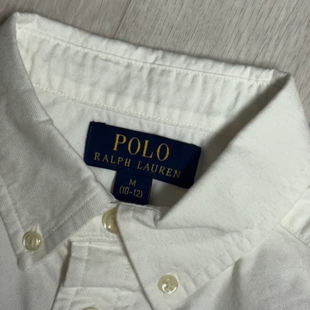폴로랄프로렌 보이즈 셔츠 미디움 새상품