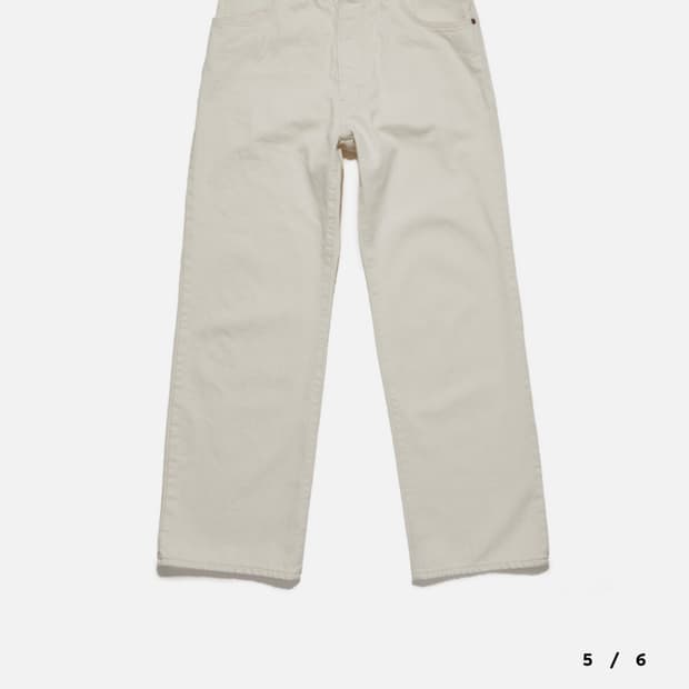 [XL] 이스트로그퍼머넌트 247 5P 스탠다드 데님 에크루