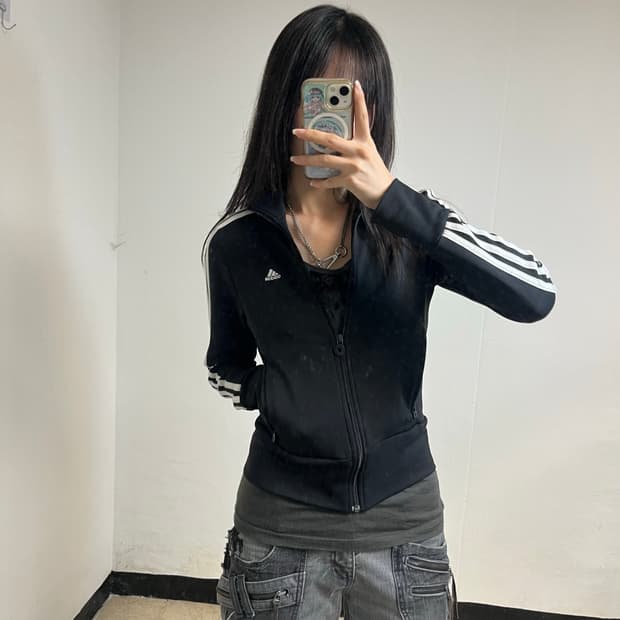 Adidas Black Track Jacket