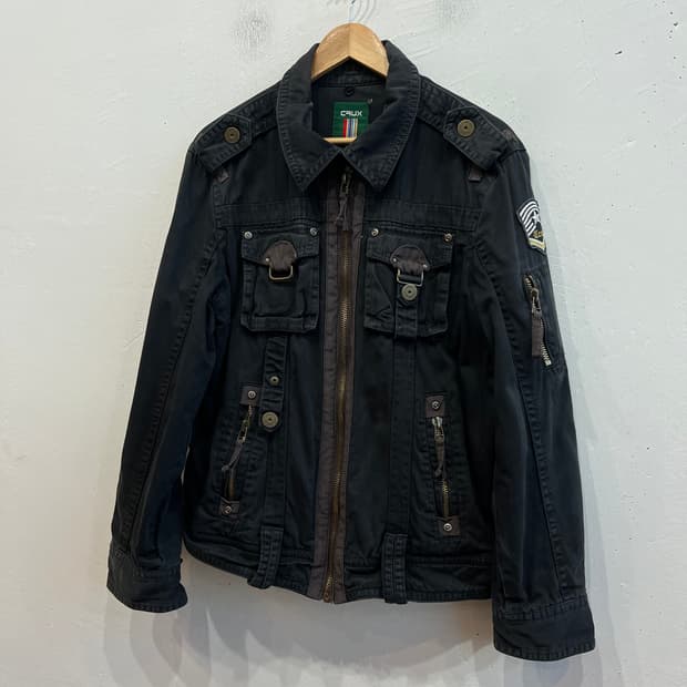 CRUX 빈티지 밀리터리 자켓