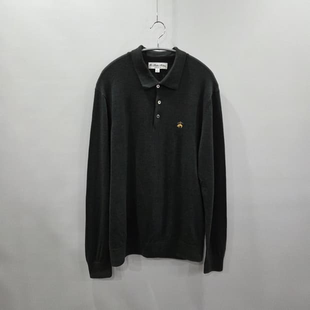 브룩스브라더스 울 카라니트 L