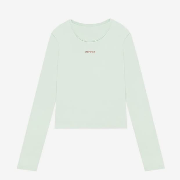 미레코 MINI LOGO T-SHIRT MINT