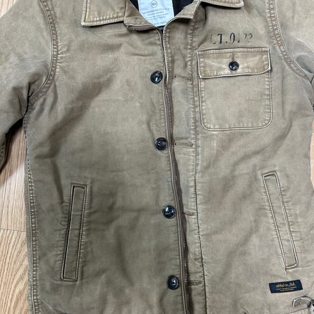 네이버후드 a-2 덱자켓