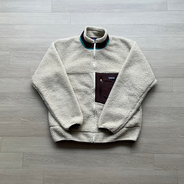 파타고니아 레트로x 오트밀 브라운 자켓