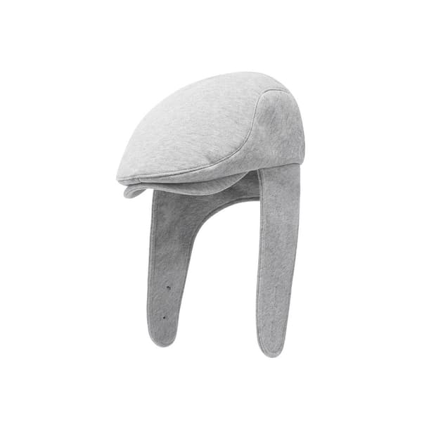 더콜디스트모먼트 SKULL SCARF HUNTING CAP_GREY