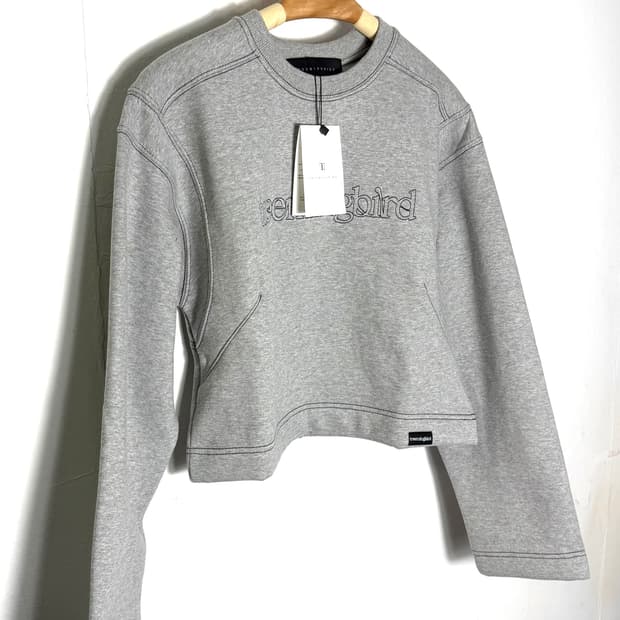 트리밍버드 트리밍버드맨투맨 크롭맨투맨 스웻셔츠