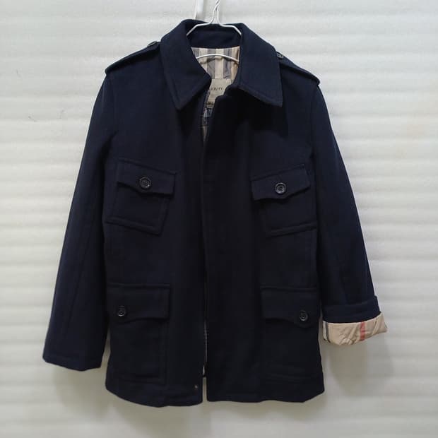 국내 버버리 캐시미어 울 모직 코트 키즈 남아 아동 12y 사랑봉봉