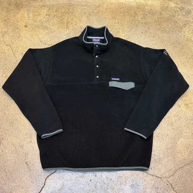 새상품급 USA 빈티지 파타고니아 신칠라 헤비코튼 플리스 집업 후리스