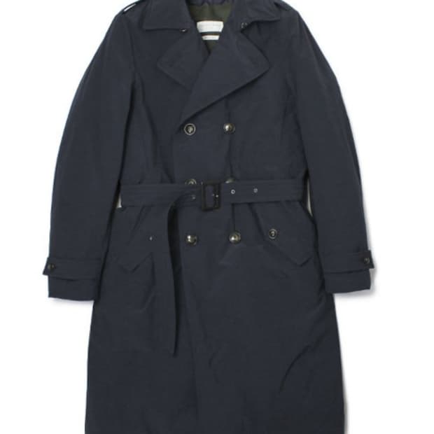 48 MIDA 도쿄 이태리 밀리터리 페디드 트렌치 파카 코트