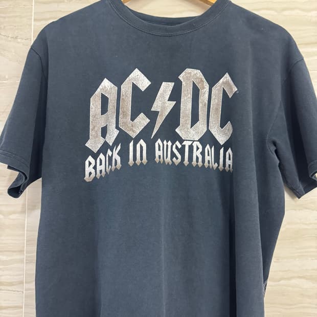 ACDC Back in Austraila 2009 투어셔츠