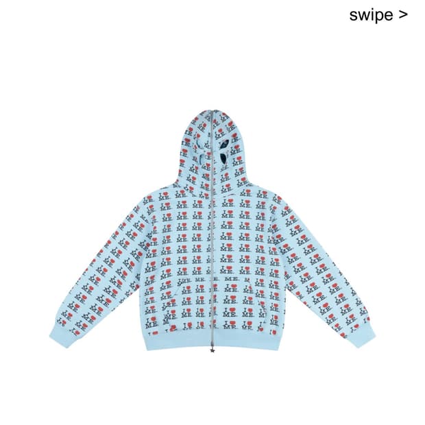 Ashely Williams I HEART ME 애슐리윌리엄스 후드집업