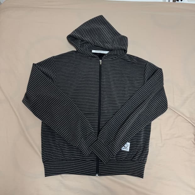 패러킷 드리프트 집업 후디 블랙 M