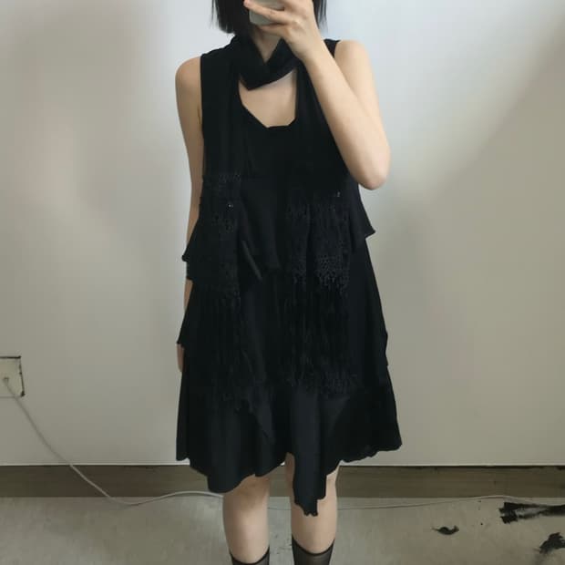 빈티지 수술 스카프