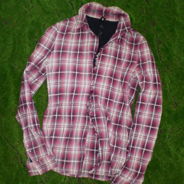 클래식 체크 셔츠