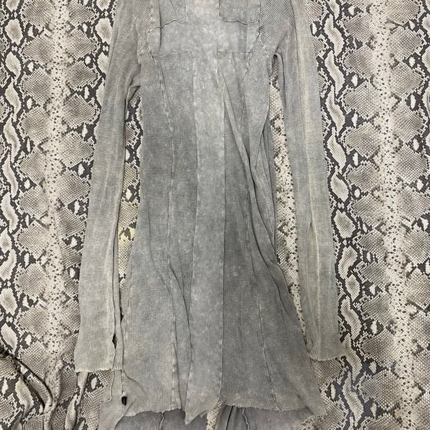 [L.G.B]00’s Archive BackCross Long Cardi