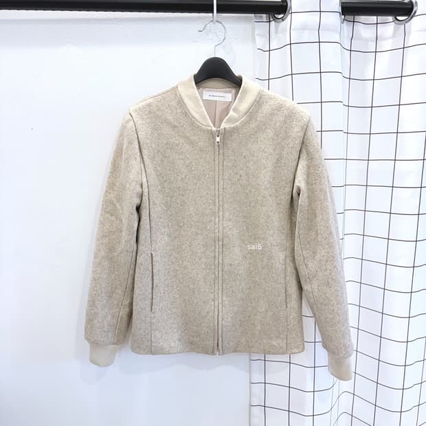 블러썸에이치컴퍼니 울 블루종