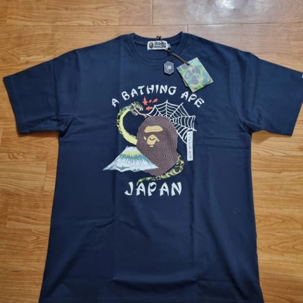 베이프 새상품 재팬컬처 반팔티