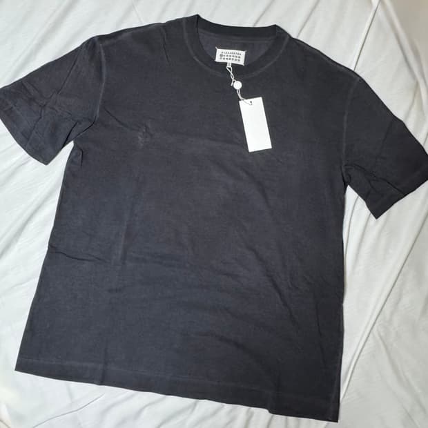 메종 마르지엘라 티셔츠 챠콜 46