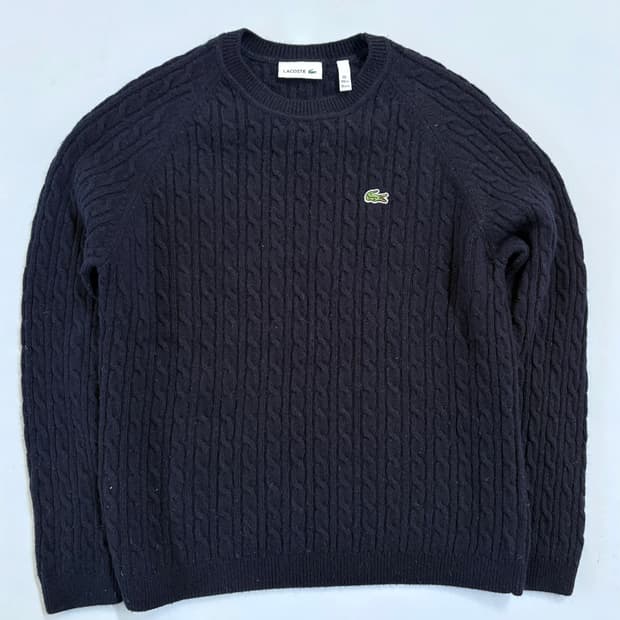 라코스테 네이비 니트