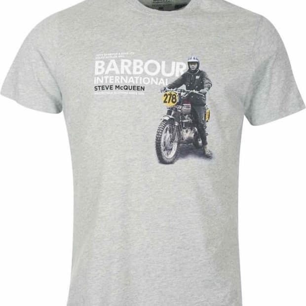 바버(barbour)모터바이크 반팔티