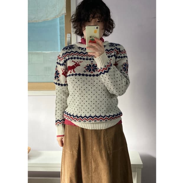 노르딕 루돌프 니트