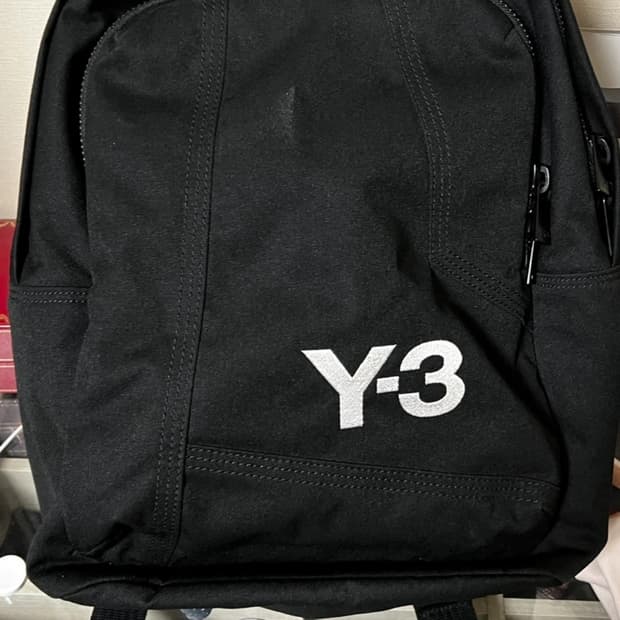 y-3 백팩 블랙