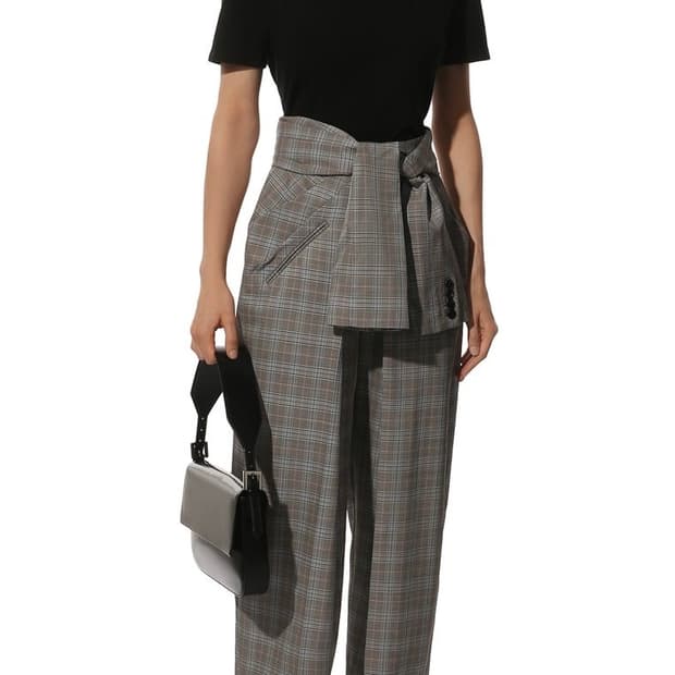 [정가177] Alexander Wang 플리츠 테일러드 팬츠 슬랙스